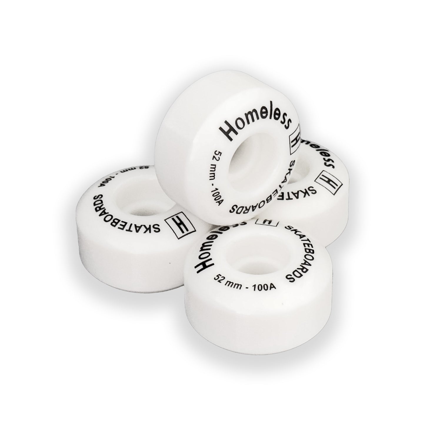 52mm skateboard wheels 100A